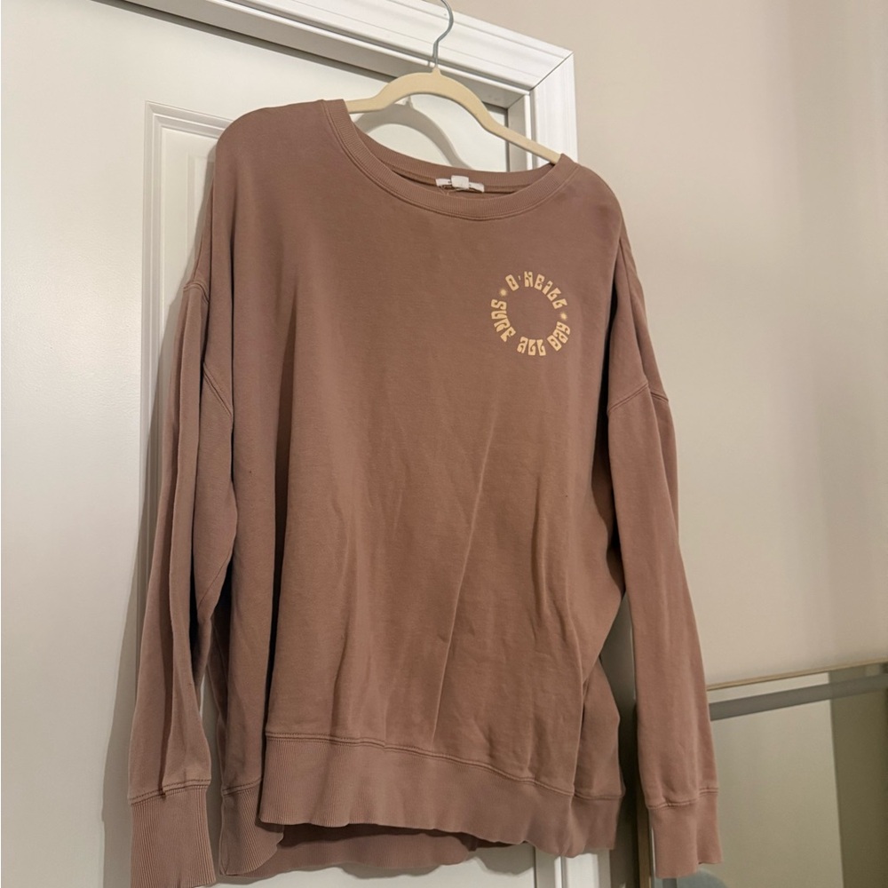 O'Neill Tan Crewneck Sweatshirt